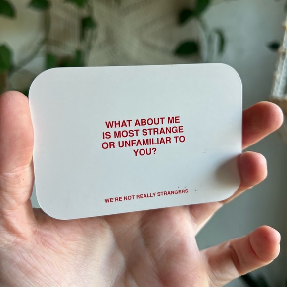 We’re Not Really Strangers Card Game – Deep Connection Conversation Starter - Picture 6 of 6